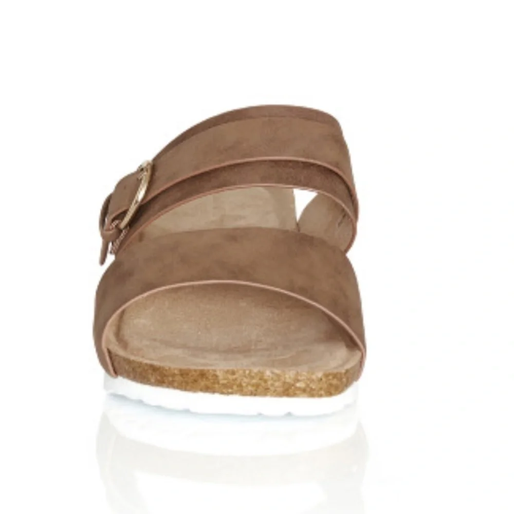 CLOUDWALKERS EXTRA WIDE FIT 9W Didi Footbed Wedge